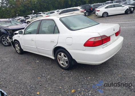 1999 Honda Accord Ex V6 from USA, damaged, VIN 1HGCG1654XA040766